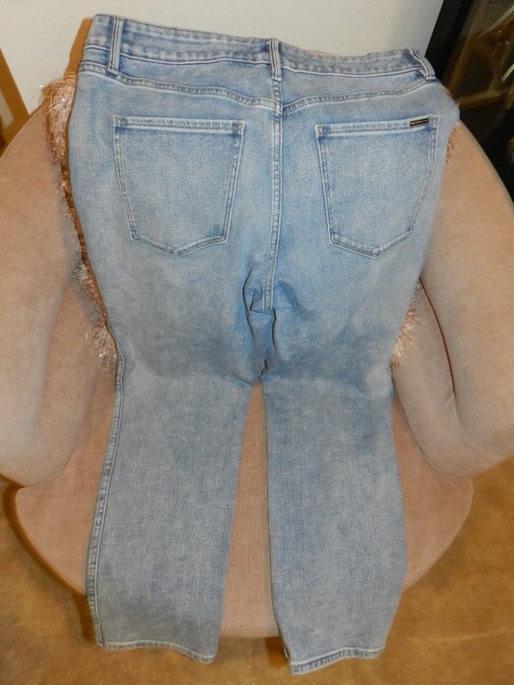 White House Black Market High Rise Straight Sculpt Jeans Size 10 - Picture 5 of 6